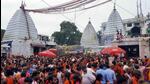 The Baidyanath temple in Jharkhand’s Deoghar district (HT File)