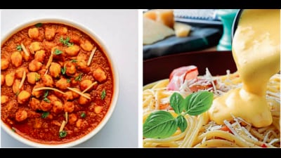 As texture and mouthfeel became integral elements of flavour, sauces evolved around the world, from the hearty chana masala to the delicately balanced bechamel. (Images: Adobe Stock) As texture and mouthfeel became integral elements of flavour, sauces evolved around the world, from the hearty chana masala to the delicately balanced bechamel. (Images: Adobe Stock)