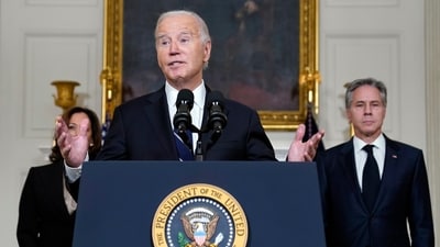 US President Joe Biden (AP)