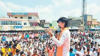 Maratha reservation activist Manoj Jarange Patil on Saturday held a massive rally in Jalna (File Photo) Maratha reservation activist Manoj Jarange Patil on Saturday held a massive rally in Jalna (File Photo)
