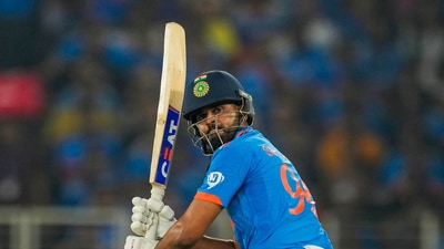 Shreyas Iyer provided the finishing touches. He reached his half century with a four, which also turned out to be the winning runs, and finished unbeaten on 53 off 62 balls. (PTI) Shreyas Iyer provided the finishing touches. He reached his half century with a four, which also turned out to be the winning runs, and finished unbeaten on 53 off 62 balls. (PTI)