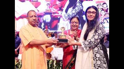 These exceptional women symbolise three revered qualities of Goddess Durga: Yogi (HT Photo) These exceptional women symbolise three revered qualities of Goddess Durga: Yogi (HT Photo)