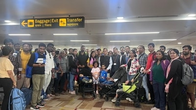 Israel-Hamas war news: 2nd flight carrying 235 Indians takes off from Israel. Israel-Hamas war news: 2nd flight carrying 235 Indians takes off from Israel.
