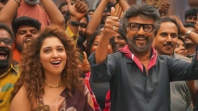 Tamannaah Bhatia and Rajinikanth worked together in Jailer song Kaavaalaa. Tamannaah Bhatia and Rajinikanth worked together in Jailer song Kaavaalaa.
