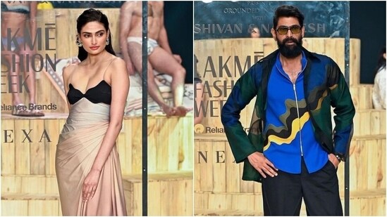 Athiya Shetty and Rana Daggubati turn up the heat in resort-wear for Shivan & Narresh. (Instagram)