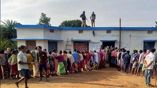 Voting for the 90-member Chhattisgarh assembly is scheduled to be held in two phases, on Nov 7 and 17. (PTI)