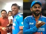 Jay Shah and IShowSpeed; Virat Kohli Jay Shah and IShowSpeed; Virat Kohli