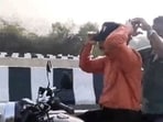Congress Lok Sabha leader Adhir Ranjan Chowdhury's video of riding a Royal Enfiled went viral. 