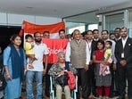 The fourth flight from Israel under 'Operation Ajay' carrying 274 Indian passengers landed in the national capital on Sunday. 