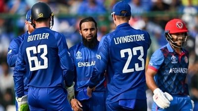 Adil Rashid took three wickets for England and Mark Wood scalped two dismissals. (AFP) Adil Rashid took three wickets for England and Mark Wood scalped two dismissals. (AFP)
