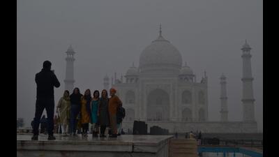 Carlos Del Toro, the United States Naval Secretary visited the Taj Mahal on November 19, 2022 and was accorded VIP Protocol by the Government of India, said Deepak Dan. (Pic for representation)