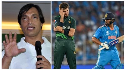 Akhtar hailed Rohit as a one-man army after India thrashed Pakistan (AFP) Akhtar hailed Rohit as a one-man army after India thrashed Pakistan (AFP)