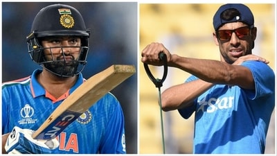 Rohit played a sizzling knock against Pakistan (AFP-HT) Rohit played a sizzling knock against Pakistan (AFP-HT)
