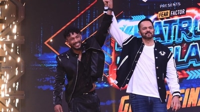 Dino James wins Khatron Ke Khiladi 13, hosted by filmmaker Rohit Shetty. Dino James wins Khatron Ke Khiladi 13, hosted by filmmaker Rohit Shetty.