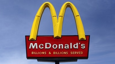 A McDonald's restaurant sign. (REUTERS)