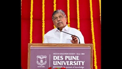 Patil said that henceforth, question papers of the technical education course will be in both English and Marathi. (HT PHOTO)