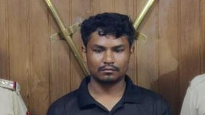 Rang Bahadur Yadav allegedly murdered his second wife Anita, 30, in 2017, and fled to Jharkhand, from where he was arrested on October 11. (HT Photo) Rang Bahadur Yadav allegedly murdered his second wife Anita, 30, in 2017, and fled to Jharkhand, from where he was arrested on October 11. (HT Photo)