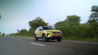 The Tata Harrier facelift SUV will be launched on October 17 The Tata Harrier facelift SUV will be launched on October 17