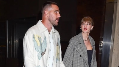 Travis Kelce and Taylor Swift (X(formerly Twitter)/@ViralThingz) Travis Kelce and Taylor Swift (X(formerly Twitter)/@ViralThingz)