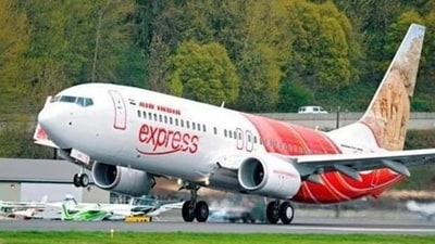 The Air India Express flight departed from Dubai at 8:51 am (local time) and landed in Karachi at 12:30 pm (local time). (Representative image) The Air India Express flight departed from Dubai at 8:51 am (local time) and landed in Karachi at 12:30 pm (local time). (Representative image)