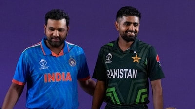 India won the toss and chose to bowl. They chased a target of 191 runs set by Pakistan. (AP) India won the toss and chose to bowl. They chased a target of 191 runs set by Pakistan. (AP)