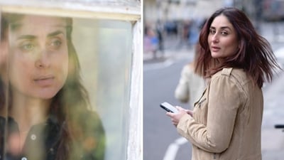 Kareena Kapoor shared pics from the set of Hansal Mehta's next. Kareena Kapoor shared pics from the set of Hansal Mehta's next.