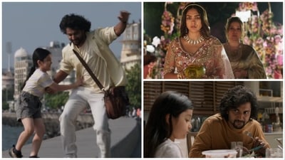 Stills from the Hi Nanna teaser. Stills from the Hi Nanna teaser.