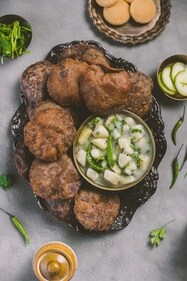 Kuttu Puri Aloo Sabji (Pinterest)
