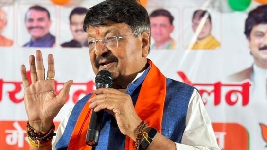 Bharatiya Janata Party (BJP) national general secretary and party candidate from Indore 1 assembly constituency Kailash Vijayvargiya (Twitter/@KailashOnline)