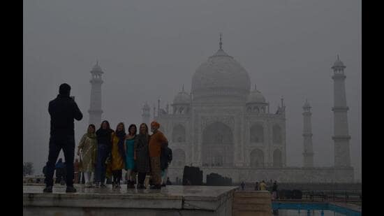 Carlos Del Toro, the United States Naval Secretary visited the Taj Mahal on November 19, 2022 and was accorded VIP Protocol by the Government of India, said Deepak Dan. (Pic for representation)