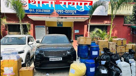 Police said the two accused were associated with the drug manufacturing industry before they lost their job during Covid-19 period.