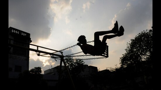 The incident occurred due to malfunctioning of the swing. (File)