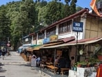 Char Dukan area is the most popular hangout spot in Landour. 