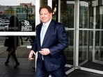 File - Activision Blizzard CEO Bobby Kotick leaves the Phillip Burton Federal Building and U.S. Courthouse in San Francisco on June 28, 2023. Microsoft, which owns the Xbox gaming system, closed its $69 billion deal to buy game-maker Activision Blizzard on Friday. It marks the end of an era for Kotick, who's led the Southern California maker of Call of Duty since 1991. (AP Photo/Noah Berger, File)