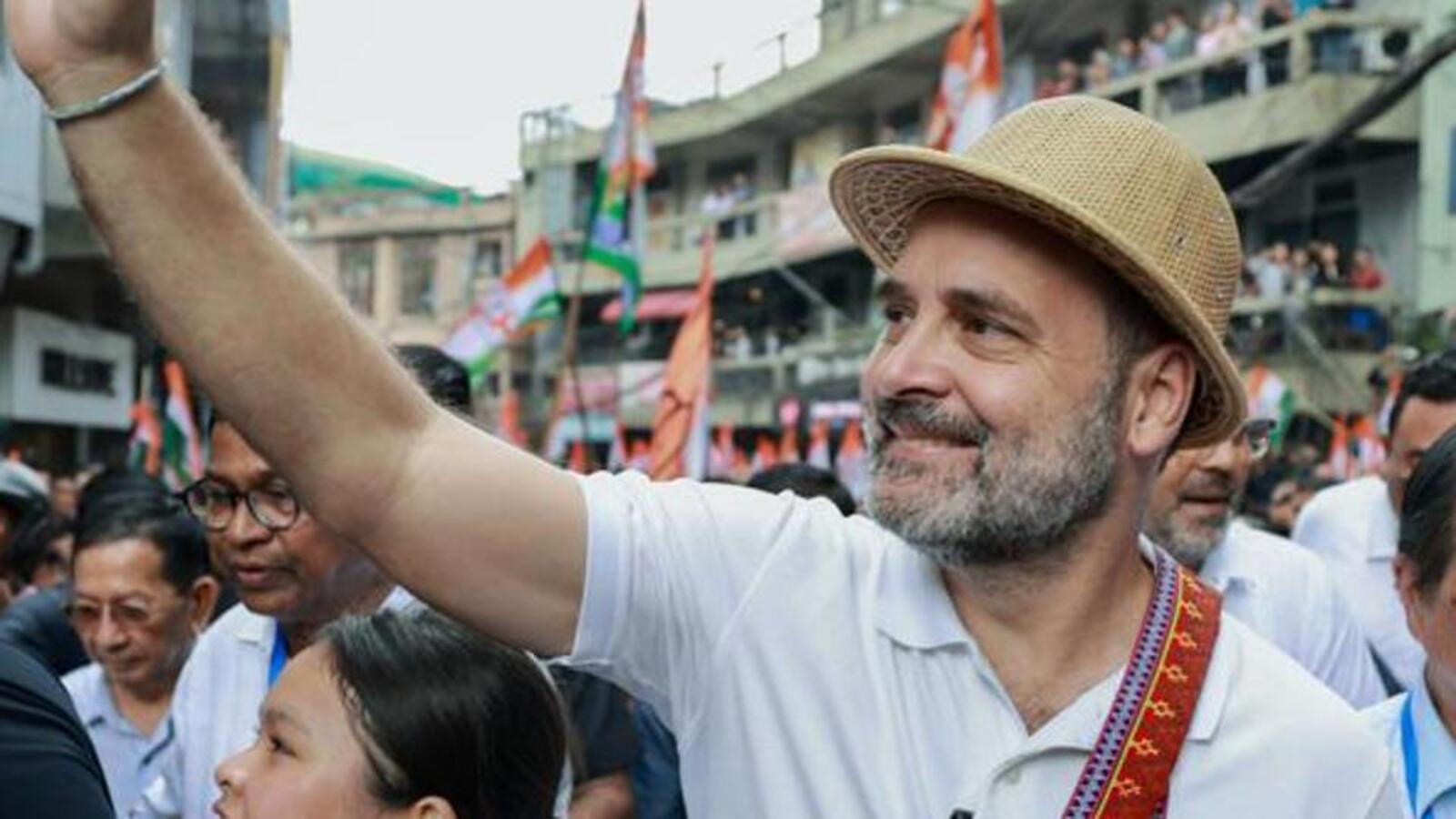 Rahul Gandhi holds meeting with Tripura Congress leaders ahead of Mizoram visit - Vimarsana News
