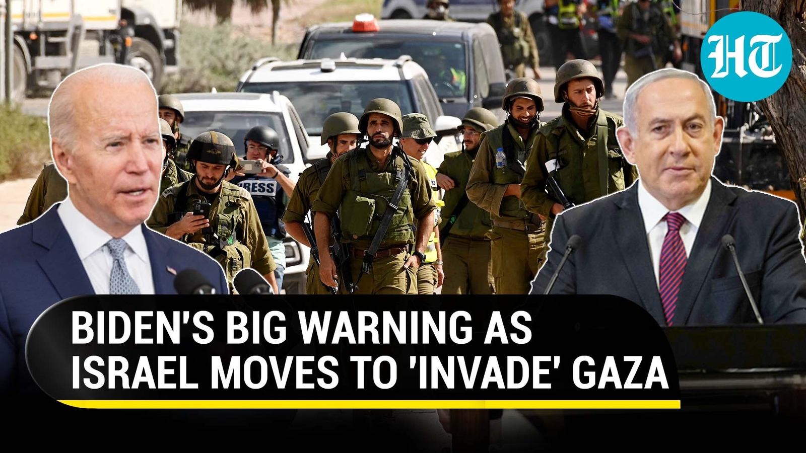 'Big Mistake': Biden Warns Netanyahu As Israel Troops Prepare For Gaza ...