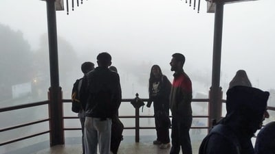 Dalhousie received 6 cm of rain while Shimla, Solan, Mashobra, Narkanda, Palampur and Poanta Sahib received 1 to 4 mm of rain. (ANI) Dalhousie received 6 cm of rain while Shimla, Solan, Mashobra, Narkanda, Palampur and Poanta Sahib received 1 to 4 mm of rain. (ANI)