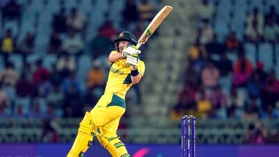 Australia's Josh Inglis plays a shot during their match in the ICC Men's Cricket World Cup 2023 against Sri Lanka. (ANI ) Australia's Josh Inglis plays a shot during their match in the ICC Men's Cricket World Cup 2023 against Sri Lanka. (ANI )