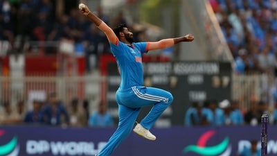 India's Jasprit Bumrah in action (REUTERS)