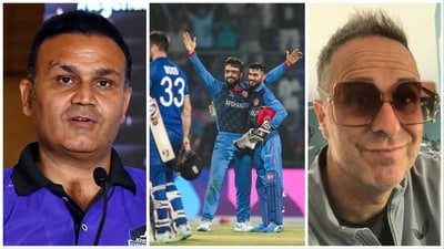 Sehwag trolled Vaughan after the ex-England skipper backed Buttler and Co. to reach the World Cup semi-finals (ANI-PTI-Michael Vaughan Instagram) Sehwag trolled Vaughan after the ex-England skipper backed Buttler and Co. to reach the World Cup semi-finals (ANI-PTI-Michael Vaughan Instagram)