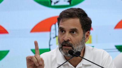 Congress leader Rahul Gandhi. (REUTERS) Congress leader Rahul Gandhi. (REUTERS)