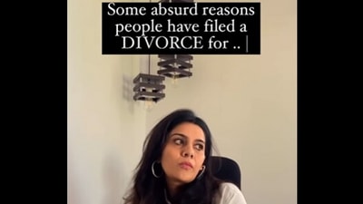 Lawyer shared a few reasons for which people get divorced. (Instagram/@Tanya Appachu Kaul) Lawyer shared a few reasons for which people get divorced. (Instagram/@Tanya Appachu Kaul)