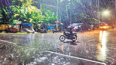 Floodwaters receded from most parts of Thiruvananthapuram city and the larger district on Monday after rainfall eased. Major flooding was reported in the district with dozens of homes overrun by water on Sunday following heavy rainfall. (PTI) Floodwaters receded from most parts of Thiruvananthapuram city and the larger district on Monday after rainfall eased. Major flooding was reported in the district with dozens of homes overrun by water on Sunday following heavy rainfall. (PTI)