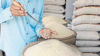 India extends curbs on basmati rice, according to a notification on Sunday. (AFP) India extends curbs on basmati rice, according to a notification on Sunday. (AFP)