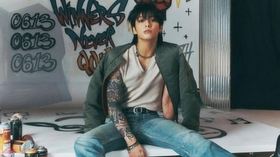Jungkook's first solo album GOLDEN will feature all English songs. (Instagram) Jungkook's first solo album GOLDEN will feature all English songs. (Instagram)