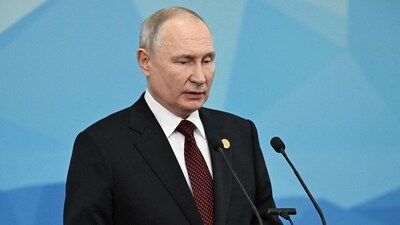 Israel-Hamas War: Russian president Vladimir Putin (AFP)