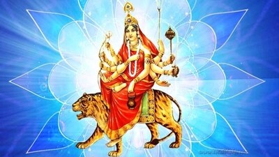 Maa Chandraghanta is worshipped on the third day of Navratri. (Pinterest) Maa Chandraghanta is worshipped on the third day of Navratri. (Pinterest)