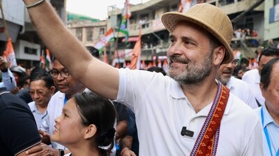 "It was a long-awaited visit of Rahul Gandhi to Mizoram. Mizoram has fond memories of the visit of his father Rajiv Gandhi in 1986. People are sharing their excitement over his (Rahul Gandhi) visit. Another significance of this visit is he is carrying out a Bharat Jodo Yatra at a time when there is polarization and the country is divided on ethnic issues," Congress spokesperson Mathew Antony was quoted as saying by news agency ANI. (PTI) "It was a long-awaited visit of Rahul Gandhi to Mizoram. Mizoram has fond memories of the visit of his father Rajiv Gandhi in 1986. People are sharing their excitement over his (Rahul Gandhi) visit. Another significance of this visit is he is carrying out a Bharat Jodo Yatra at a time when there is polarization and the country is divided on ethnic issues," Congress spokesperson Mathew Antony was quoted as saying by news agency ANI. (PTI)