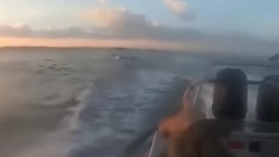 A viral video shows members of an Israeli navy unit shooting dead Hamas terrorists trying to infiltrate the country by sea (Israel Defense Forces/YouTube) A viral video shows members of an Israeli navy unit shooting dead Hamas terrorists trying to infiltrate the country by sea (Israel Defense Forces/YouTube)