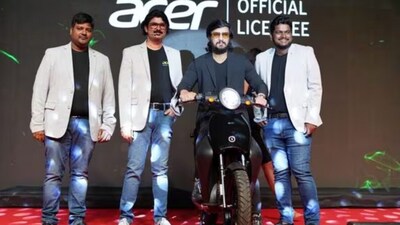 Acer's MUVI 125 4G e-scooter (Image courtesy: Acer) Acer's MUVI 125 4G e-scooter (Image courtesy: Acer)